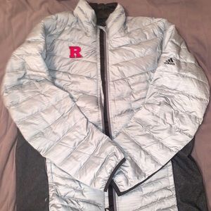 Rutgers puffy down jacket